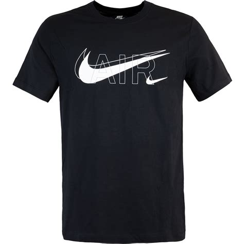 schwarz nike air tshirt rote schrift|Herren Rot Oberteile & T.